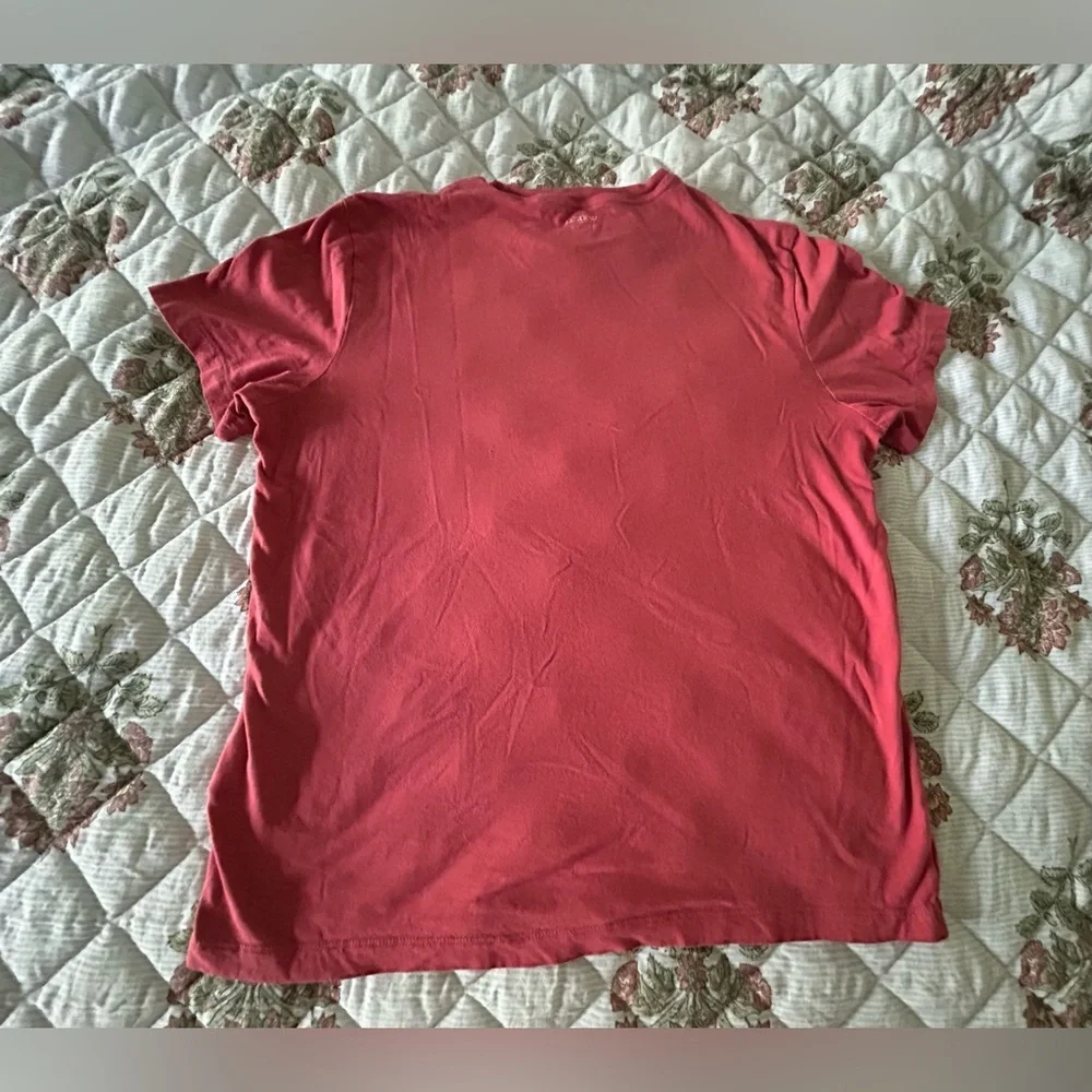 J. Crew distressed red
